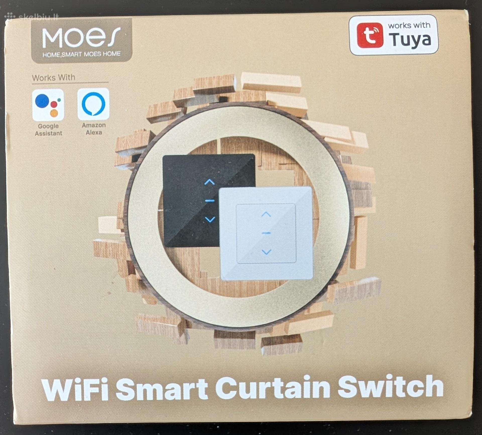 Išmanusis WiFi roletų jungiklis Moes (ws-y-eutc)