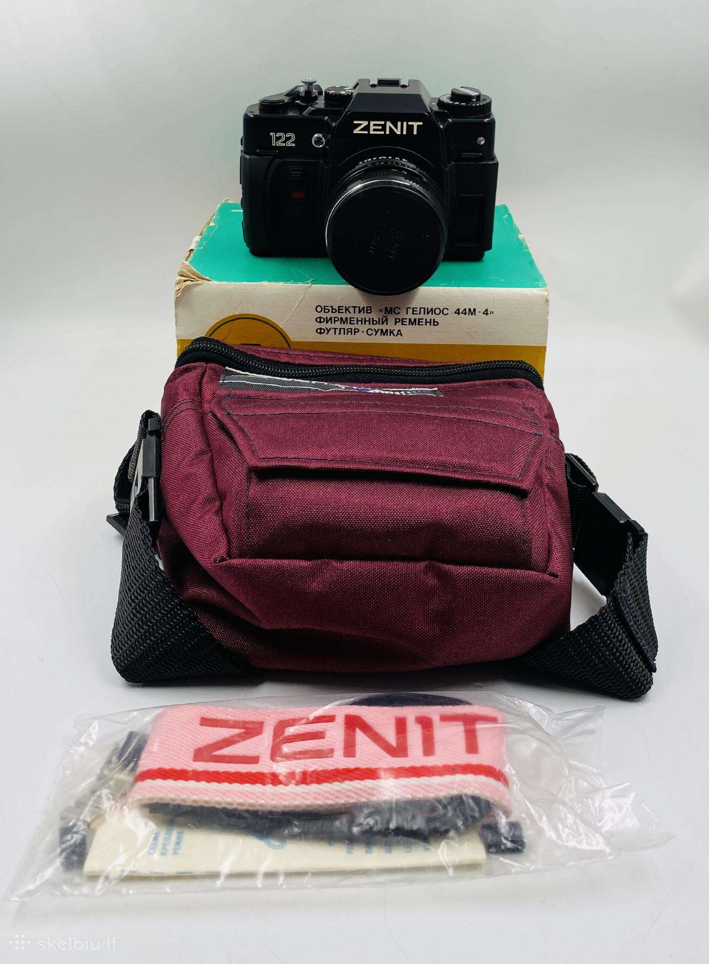 Fotoaparatas Zenit 122 objektyvas Helios-44m-4