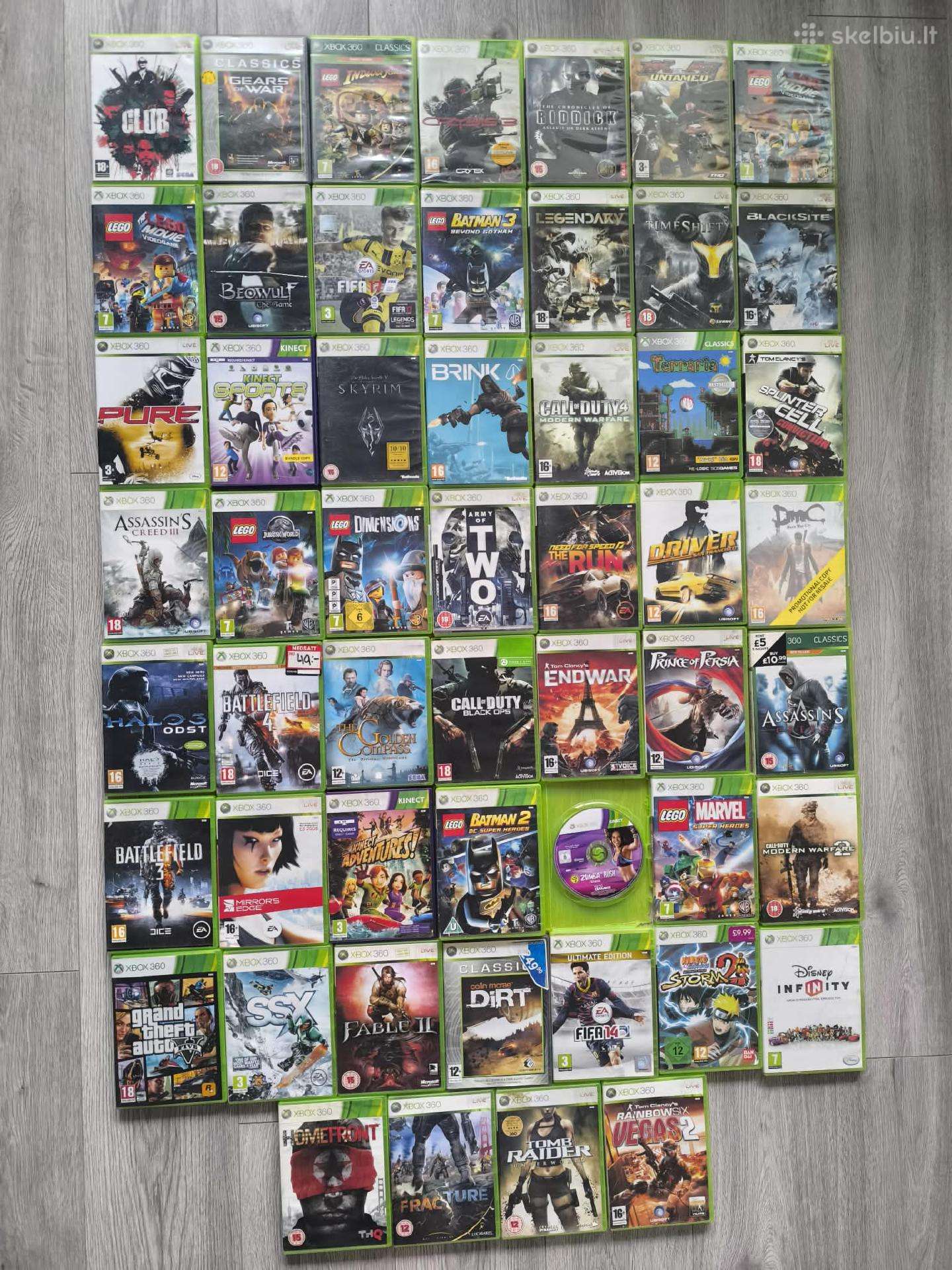 Xbox 360 zaidimai!