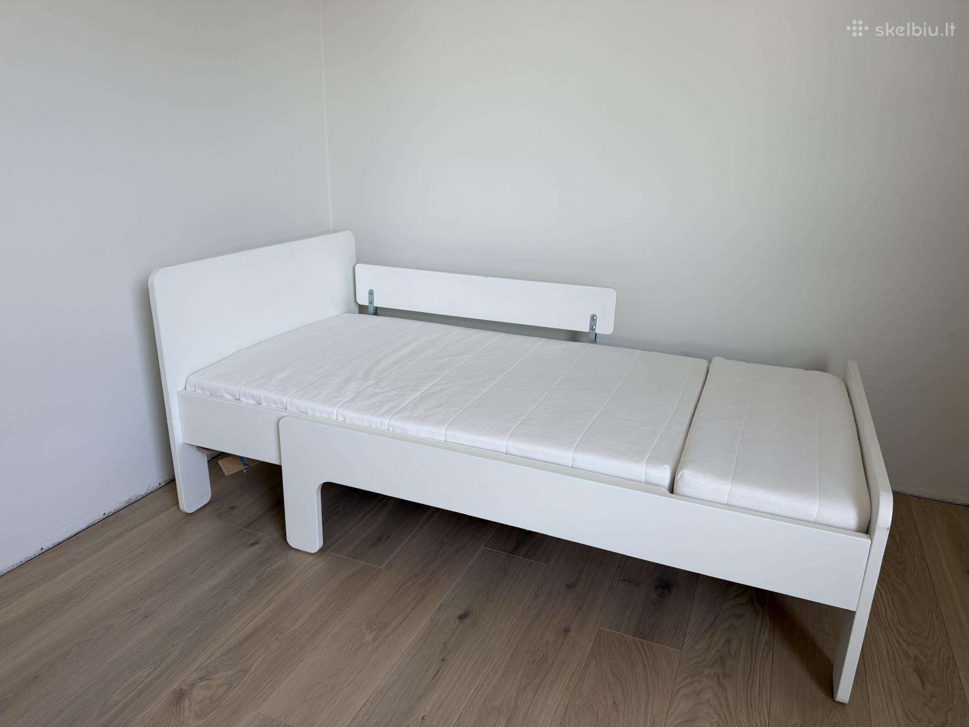 Vaikiška Ikea lova su prailginimo funkcija