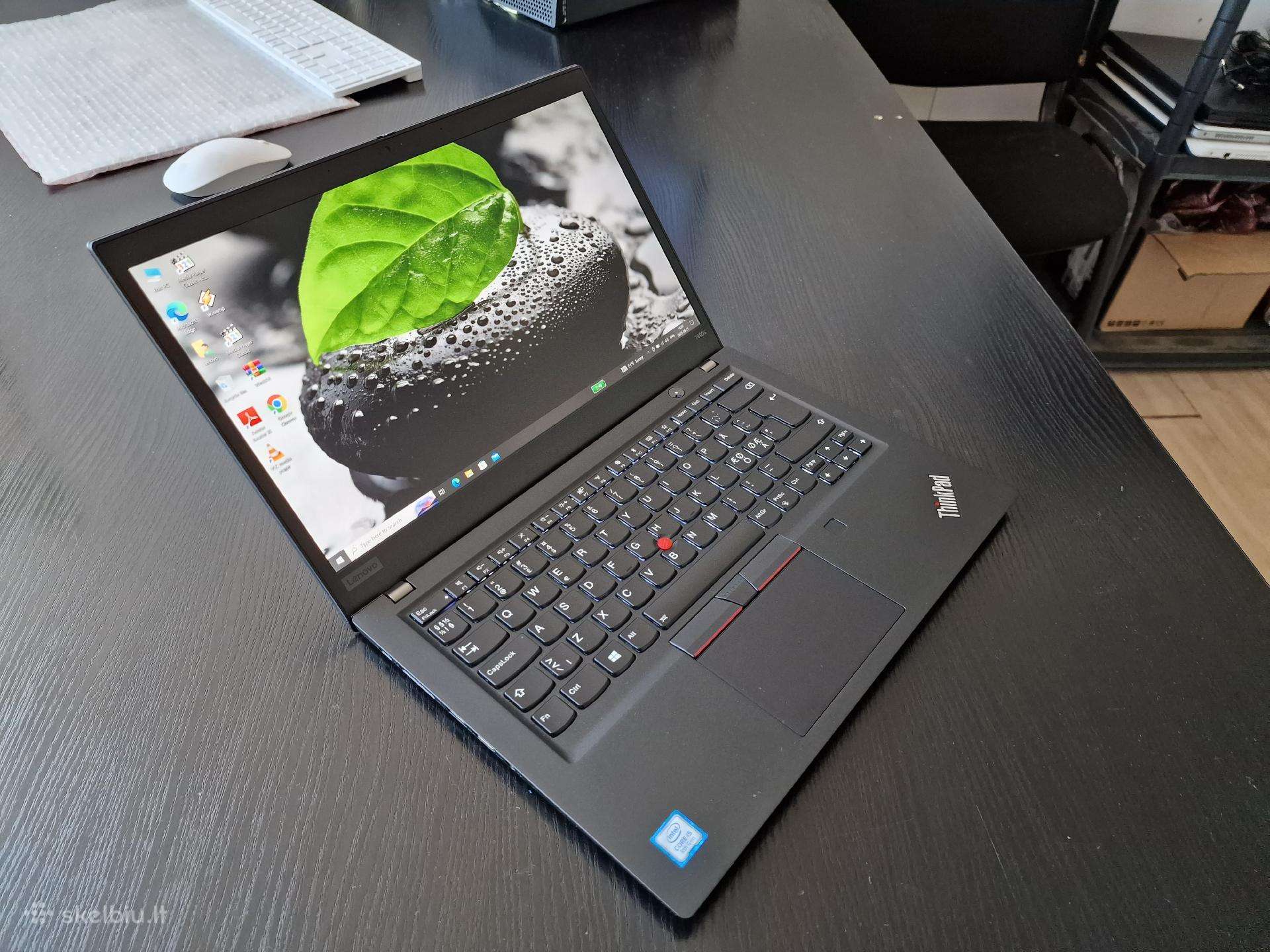 Lenovo T490s, i5-8265, 8gb, 256 SSD, Full HD Ips