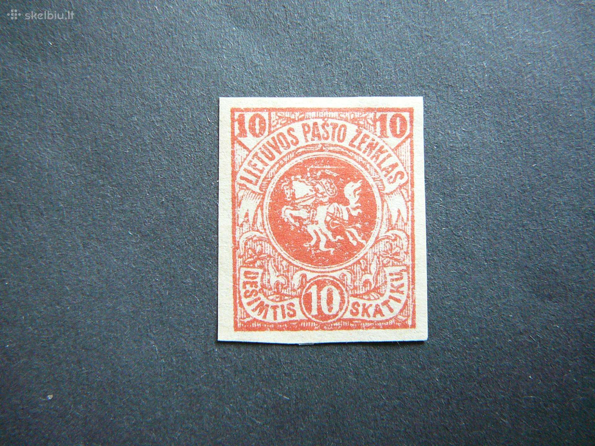 Lietuva 1919 Iv Berlyno laida Arkliai lit50su