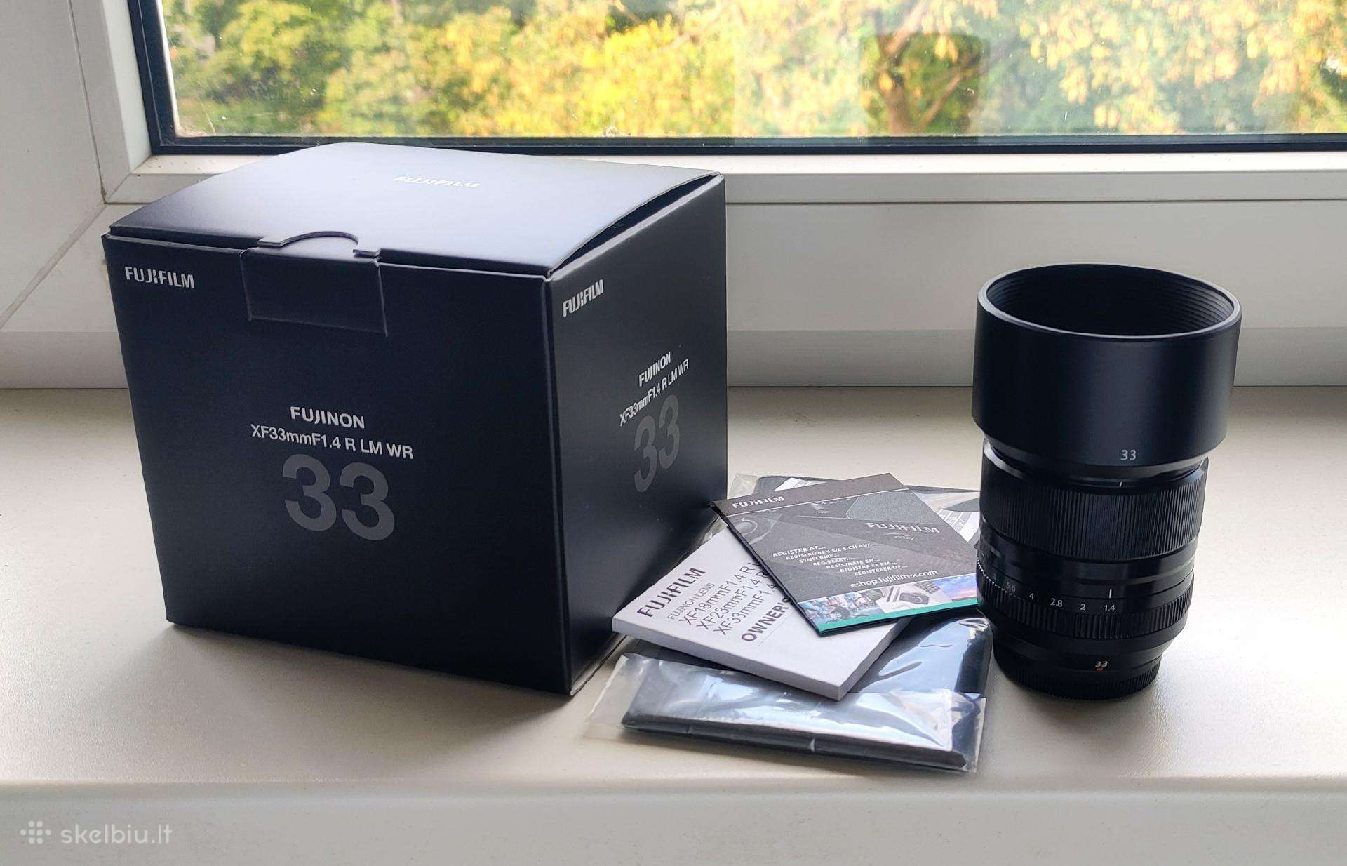 Fujinon Xf 33mm f/1.4 R Lm WR su garantija