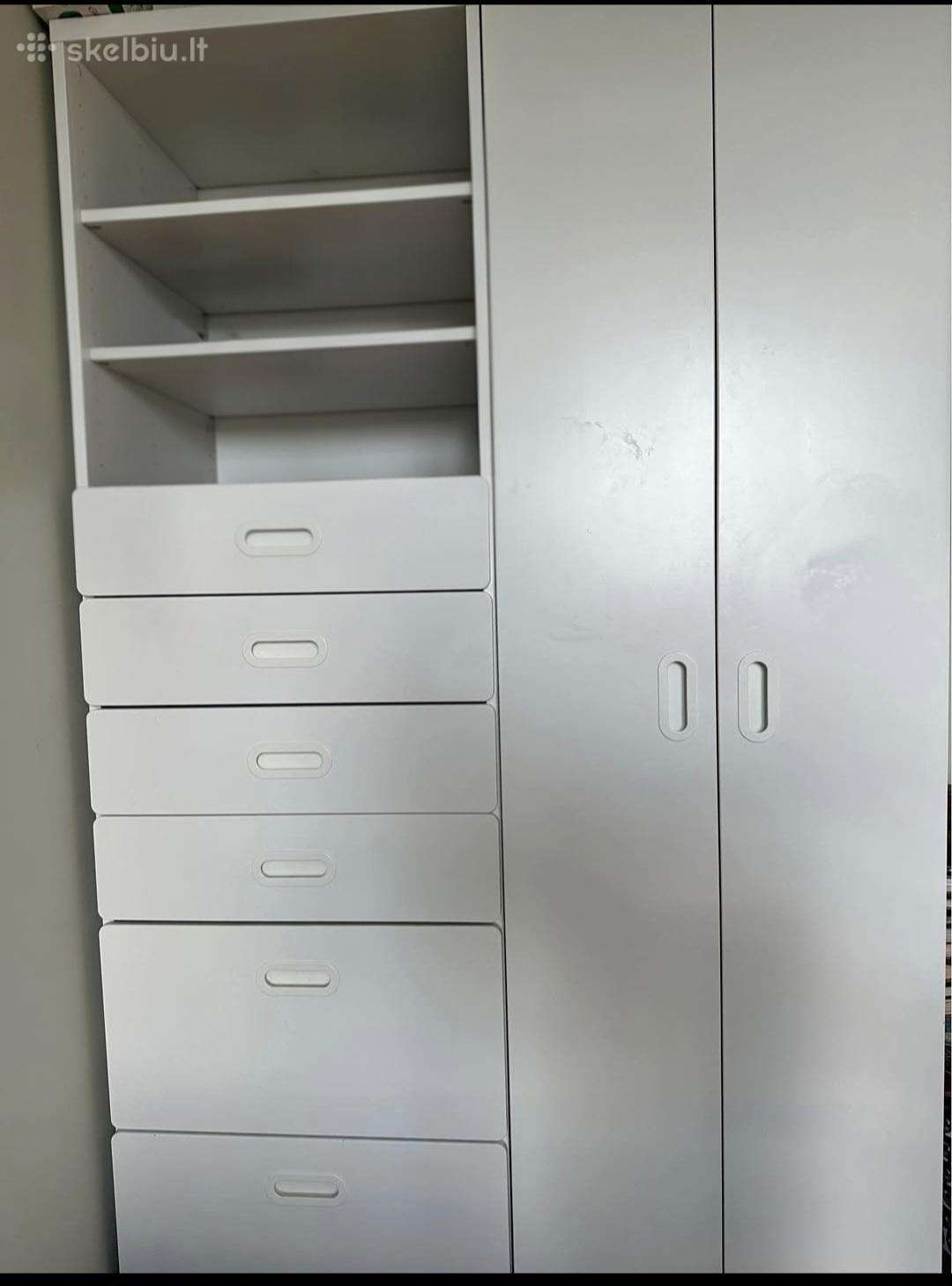 Ikea dviejų dalių spinta