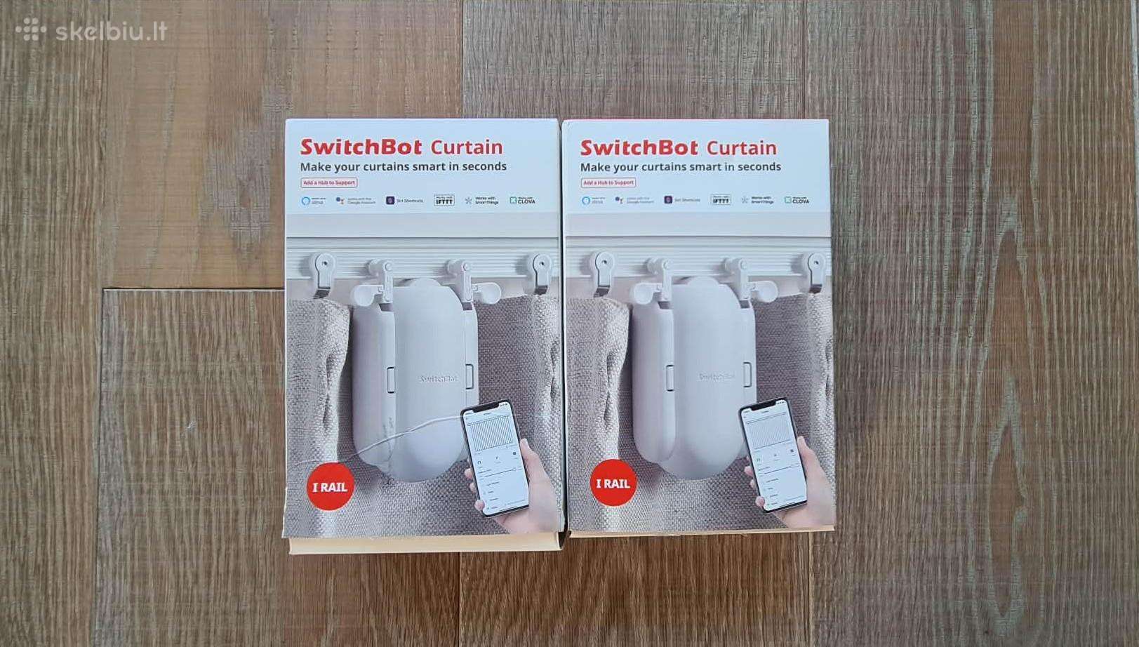 „Switchbot Curtain“ išmanusis užuolaidų robotas