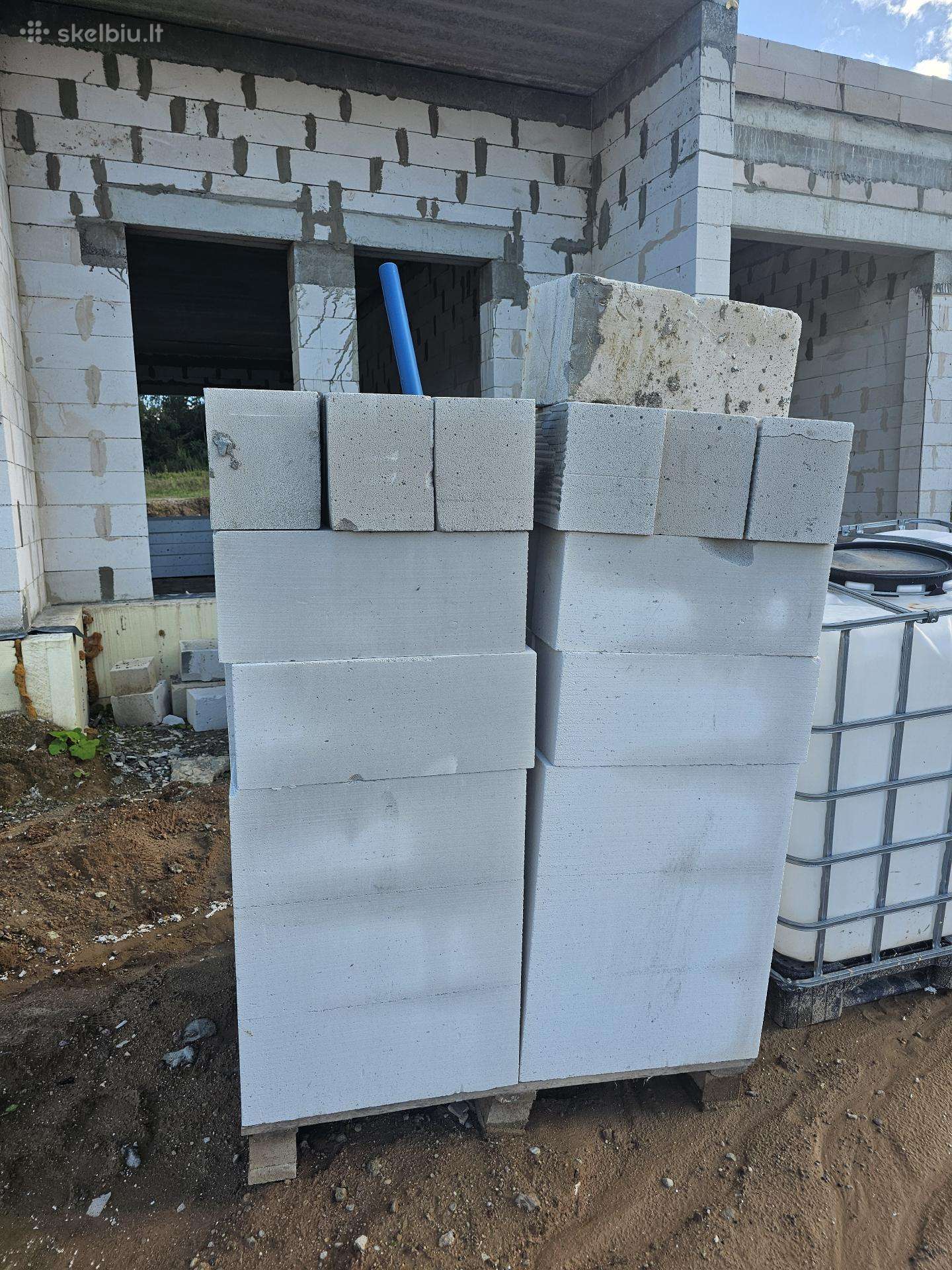 Dujų silikato blokeliai Rocklite 4 Mpa