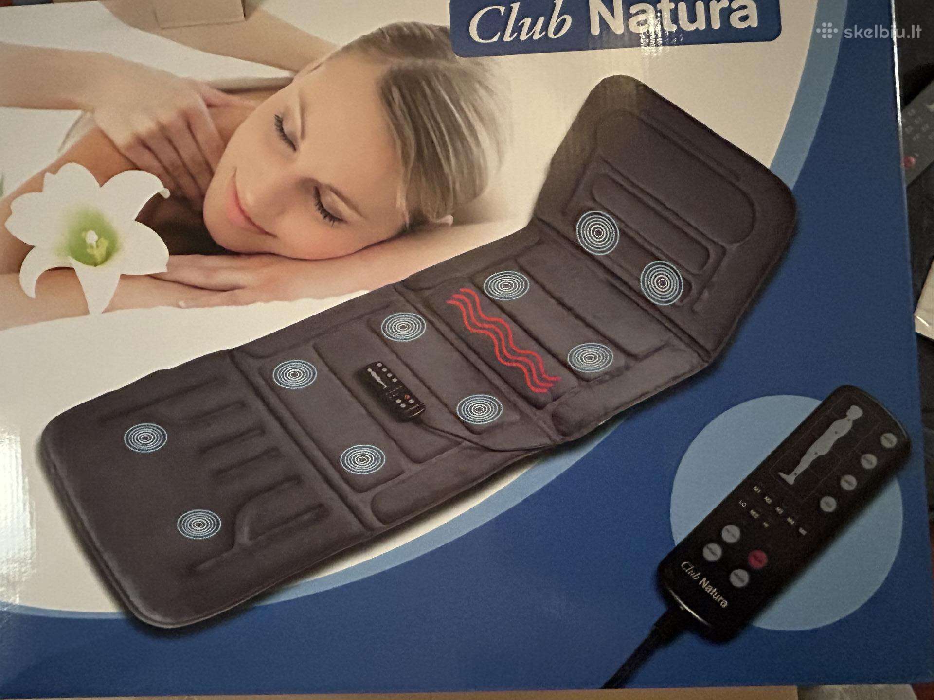 Masažinis kilimėlis Club Natura su šildymo f-ja