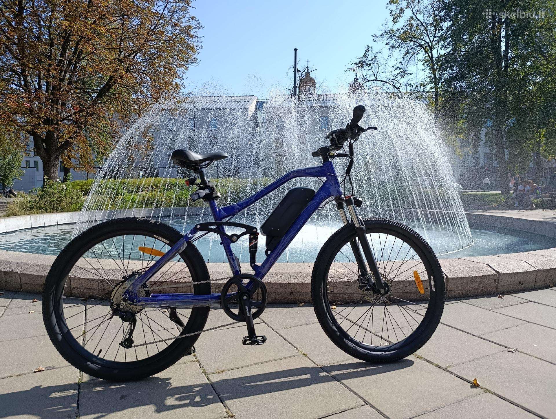 Elektrinis full suspension, be greičio ribotuvo
