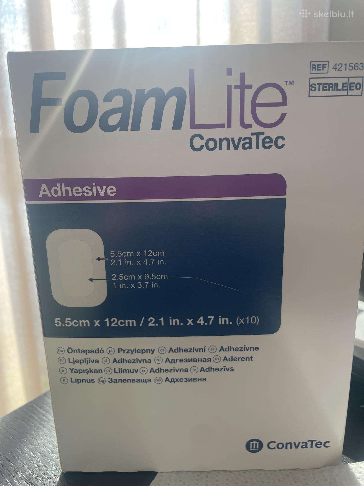 Foamlite Convatec pleistras