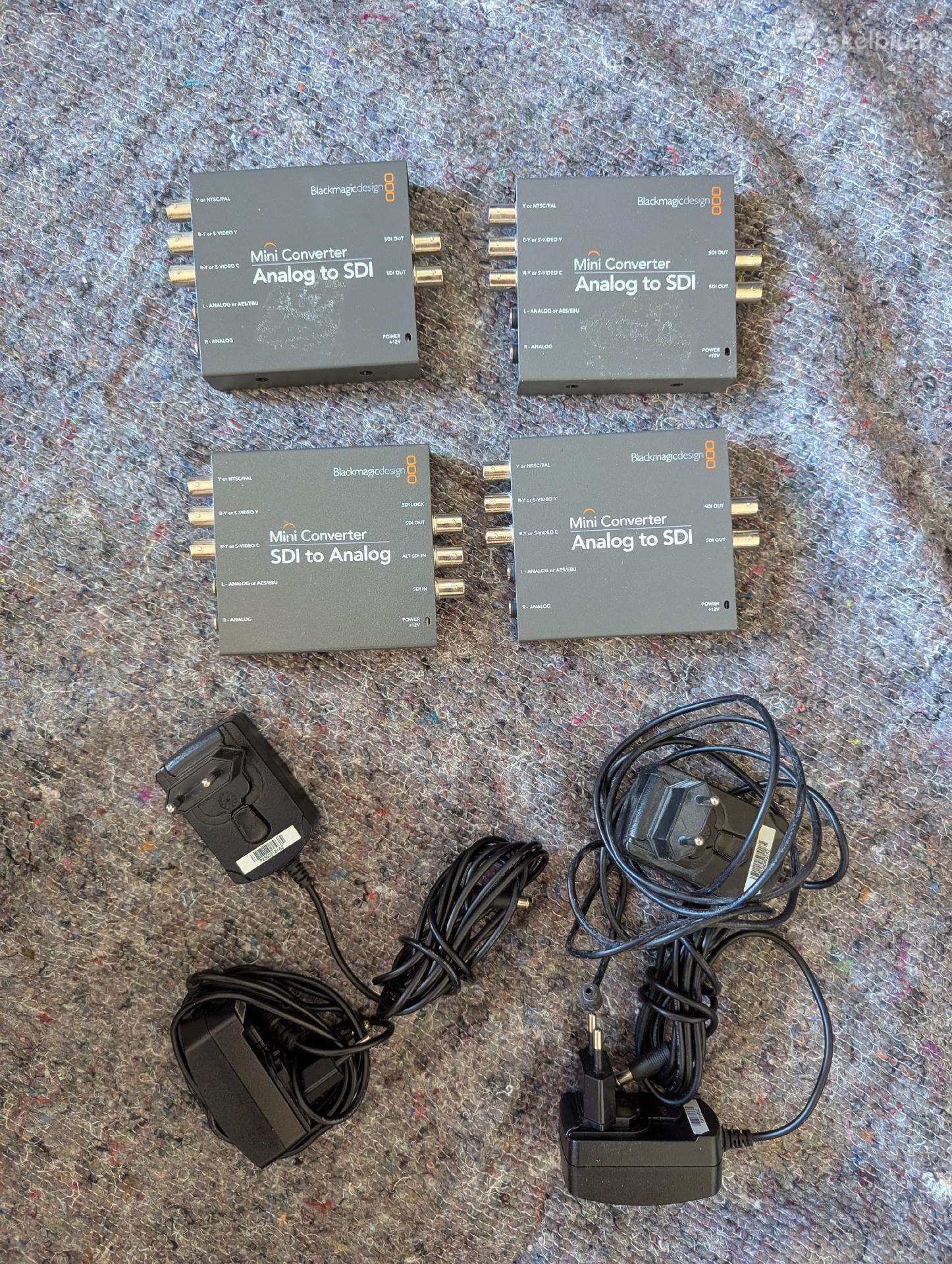 Blackmagic konverteriai Analog to Sdi