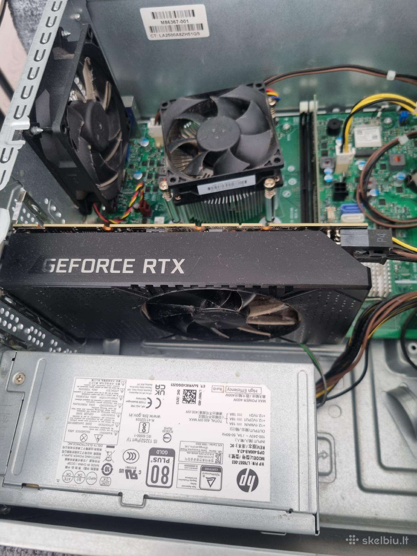 Kompiuteris rtx3060 ryzen5600 komplektas