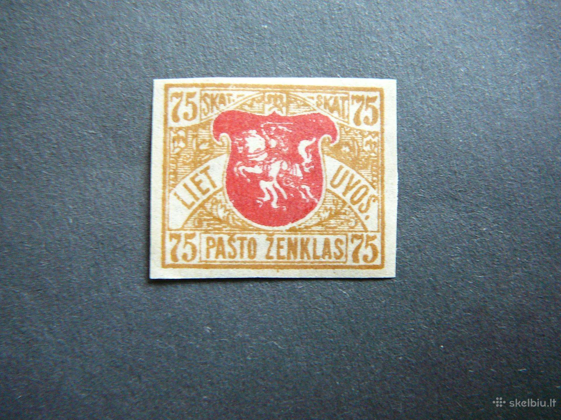 Lietuva 1919 Iv Berlyno laida Arkliai lit57su
