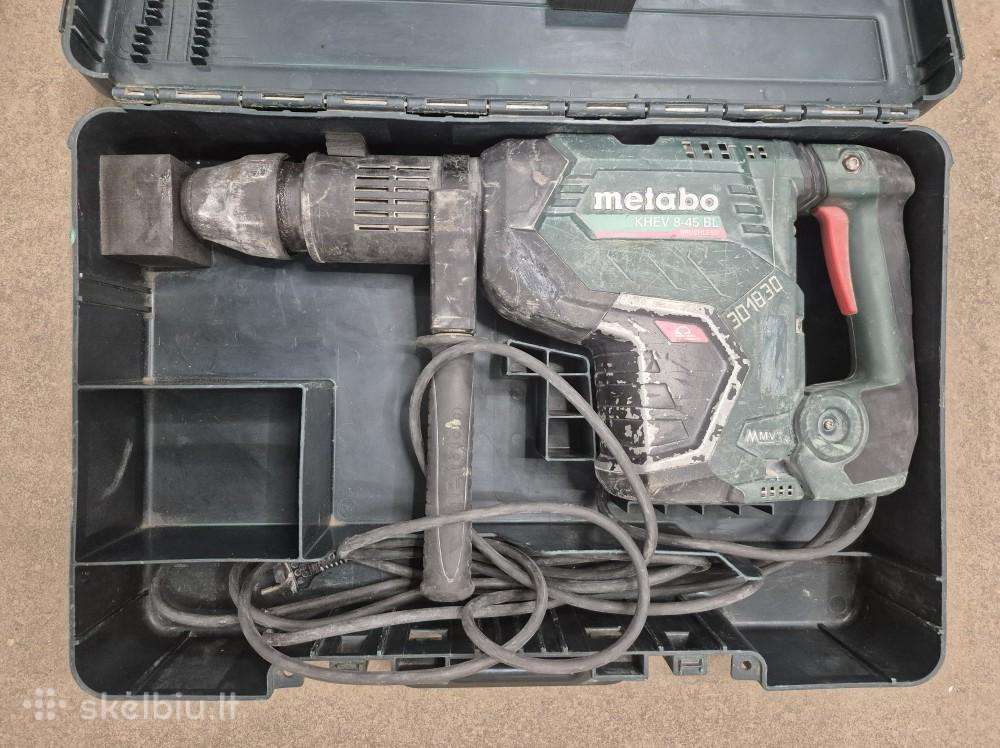 Sds Max perforatorius "Metabo Khev8-45bl"