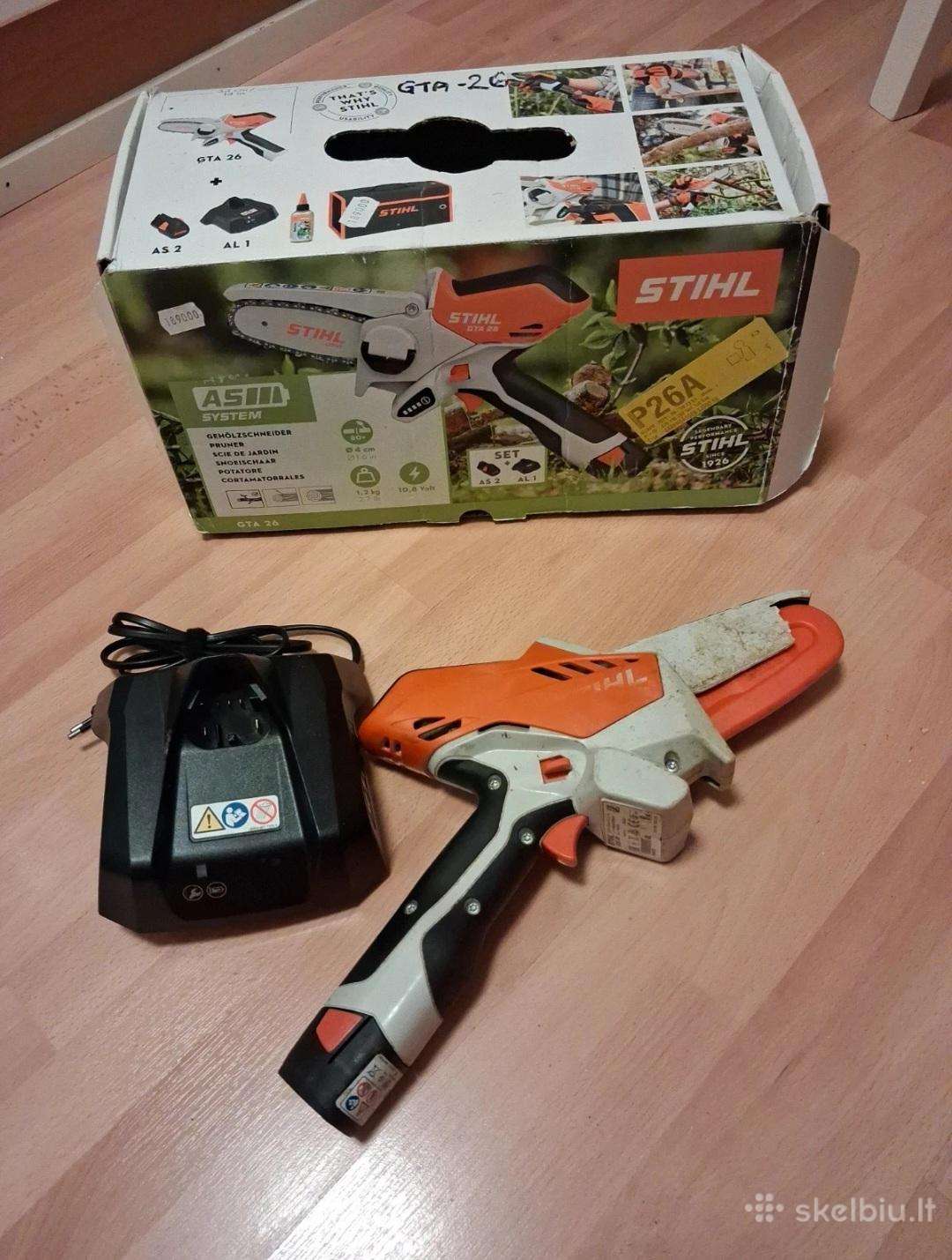 ,Stihl gta26 akumuliatorinis pjūklas