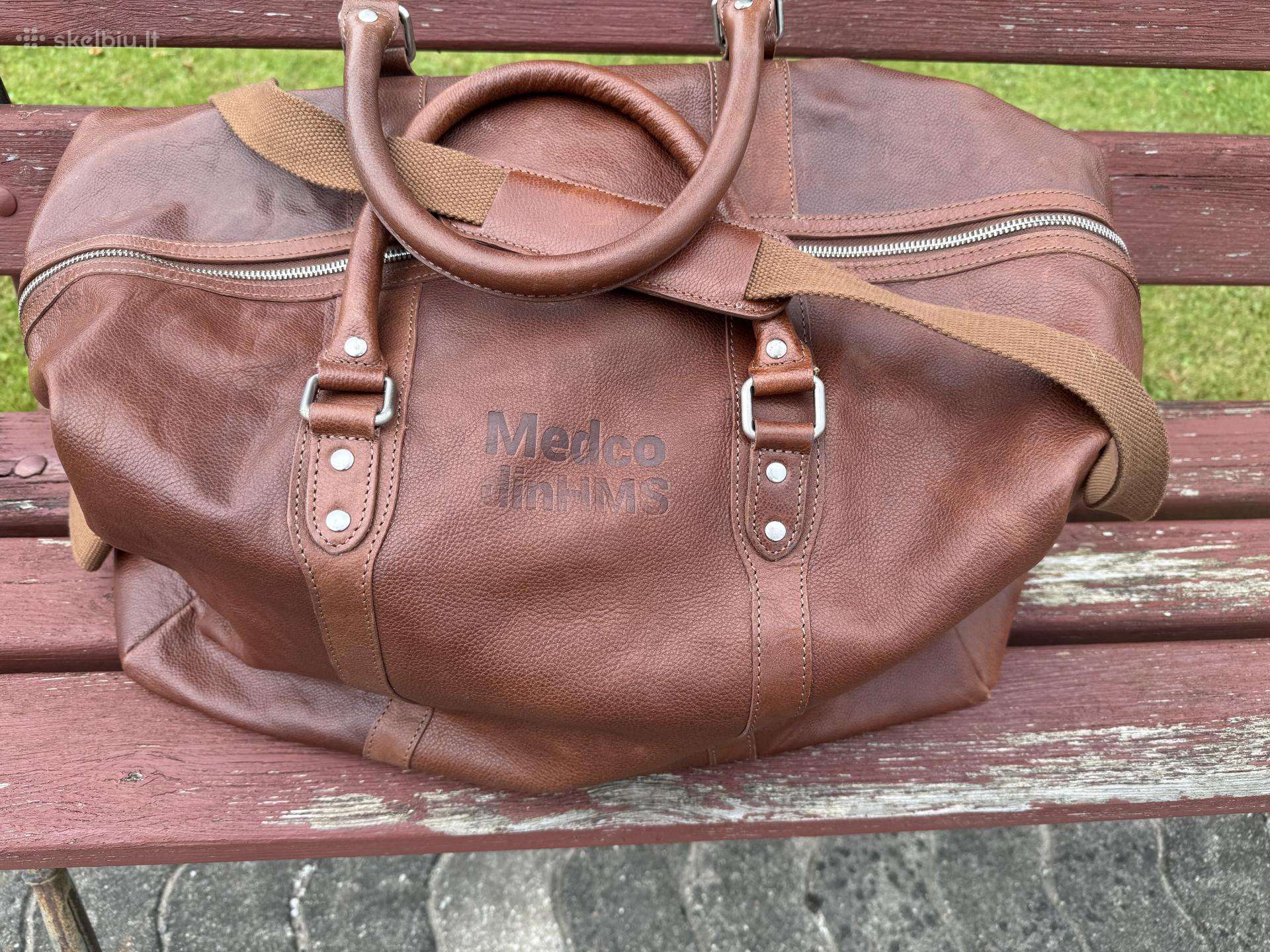 Didelė tikros odos tašė