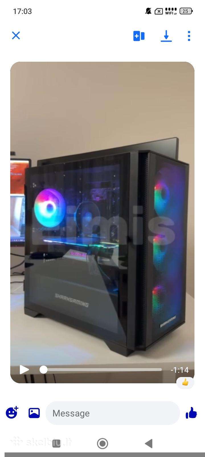 Kompiuterių dėžė ir 5500 cpu su asus prime 550