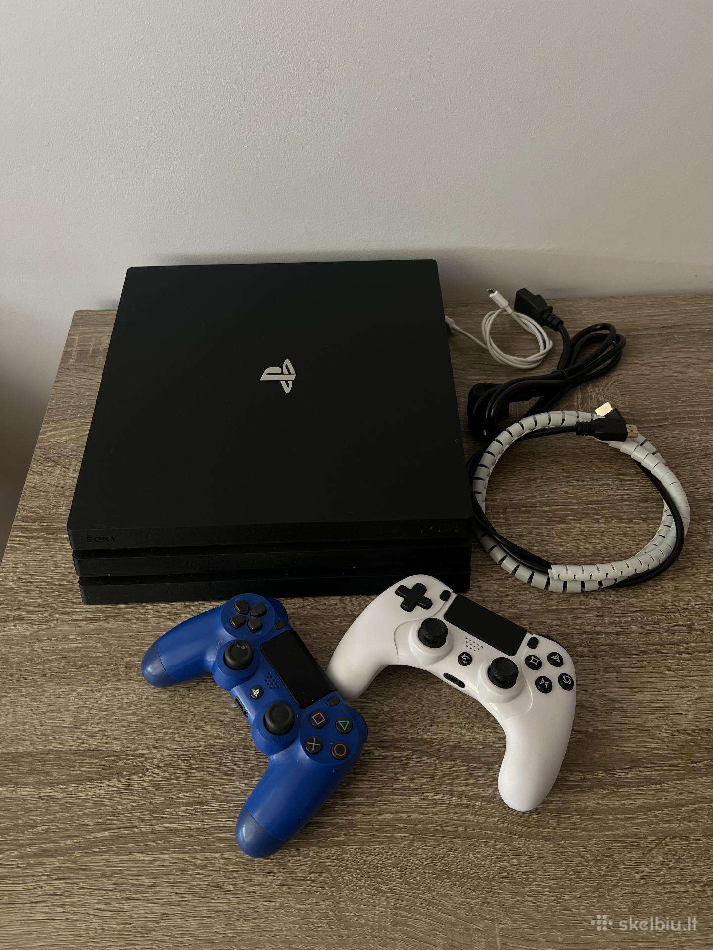 Sony Playstation 4 Pro 1tb 2x Pulteliai