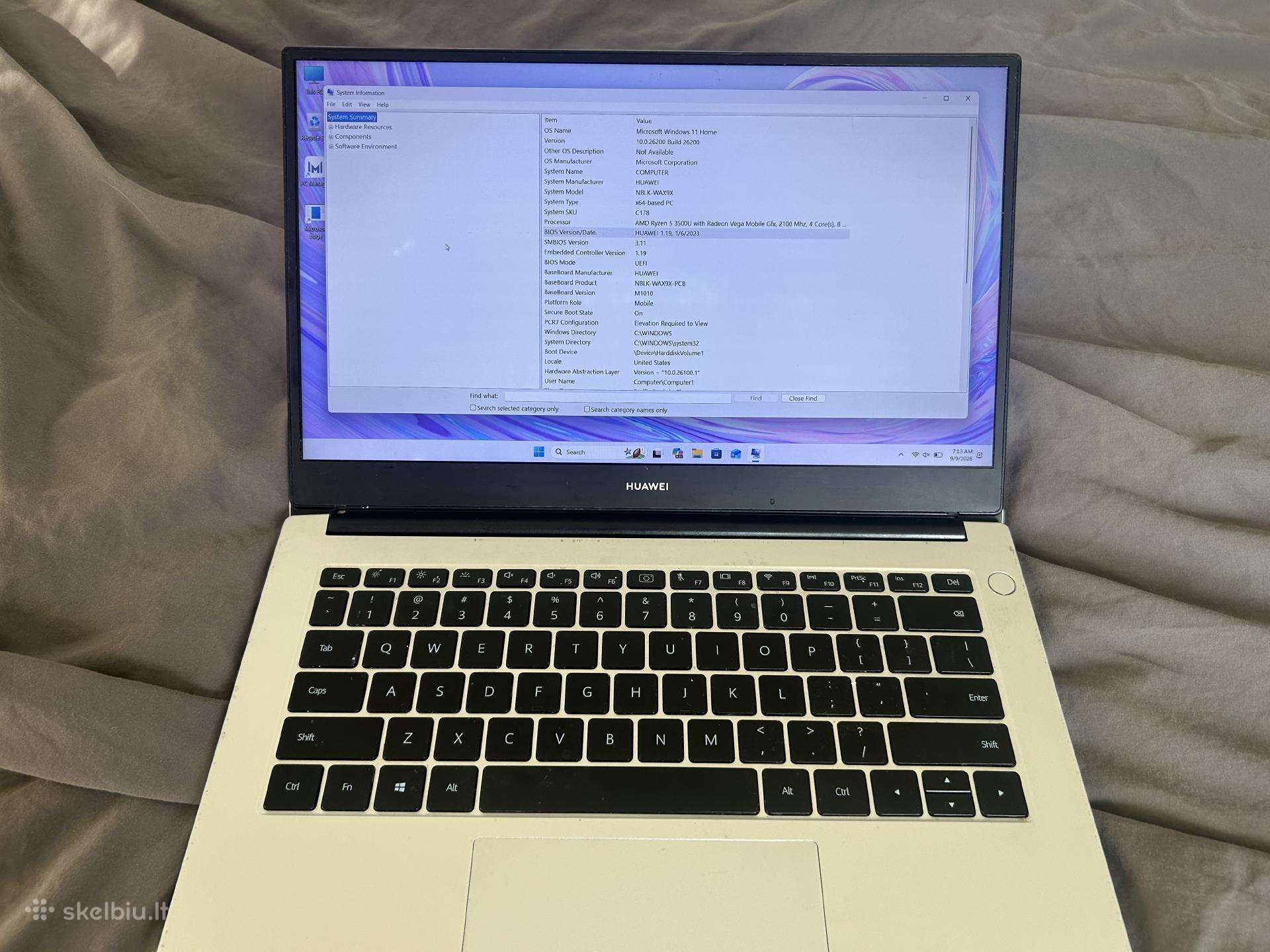 Huawei Matebook D 14, Ryzen 5 3500u