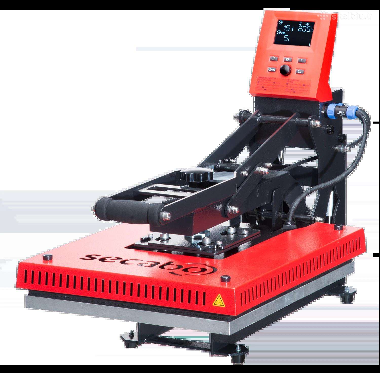 Secabo tc7 lite 40x50cm termo presai - 3 vnt