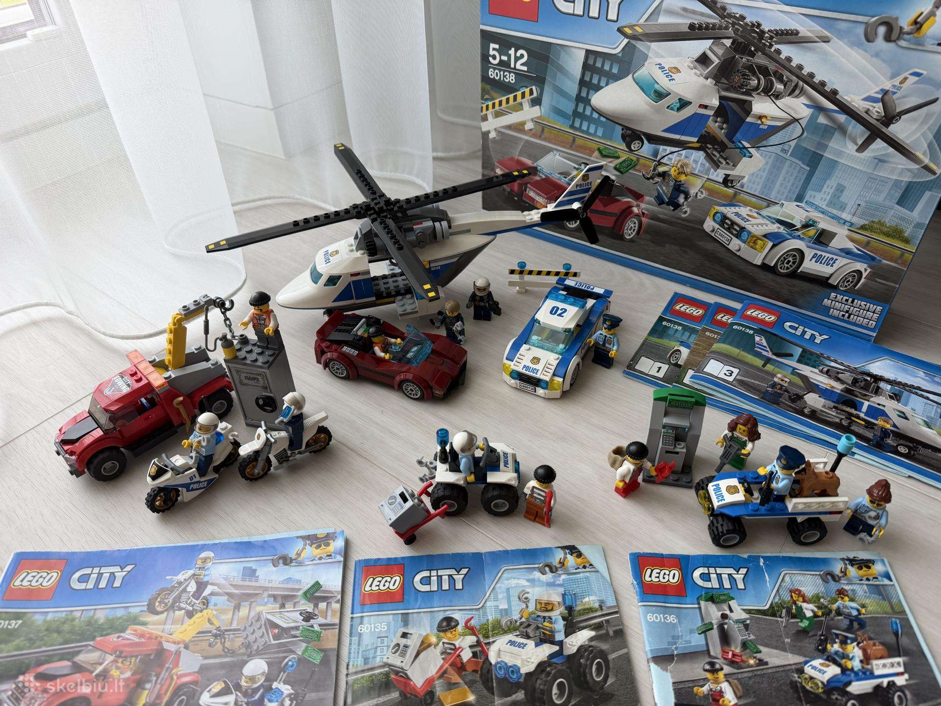 Lego City Police 4 rinkinių komplektas