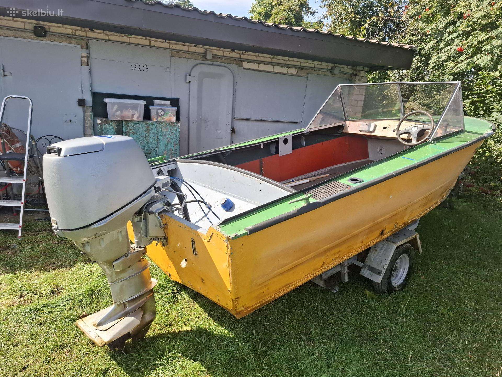 Parduodu katerį Progres-4 su Honda-25