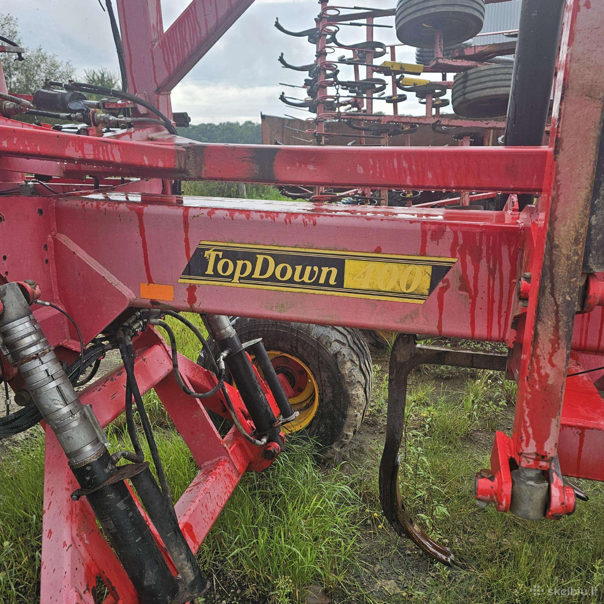 Vaderstad Topdown 400 su smulkių sėklų dėže