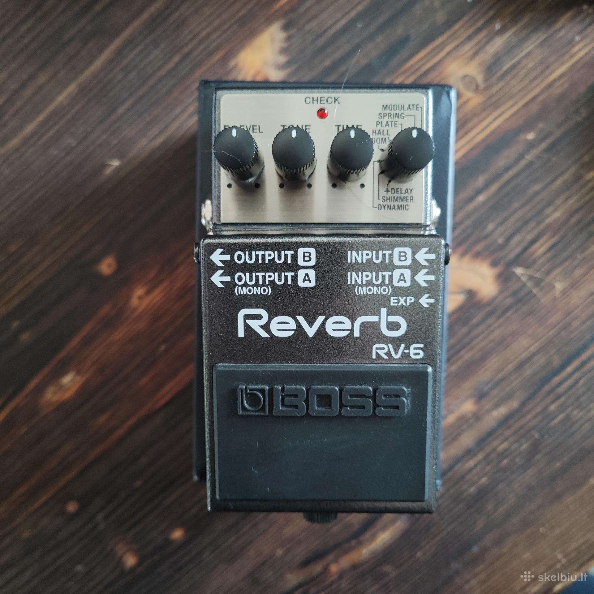 Boss Rv-6 reverb
