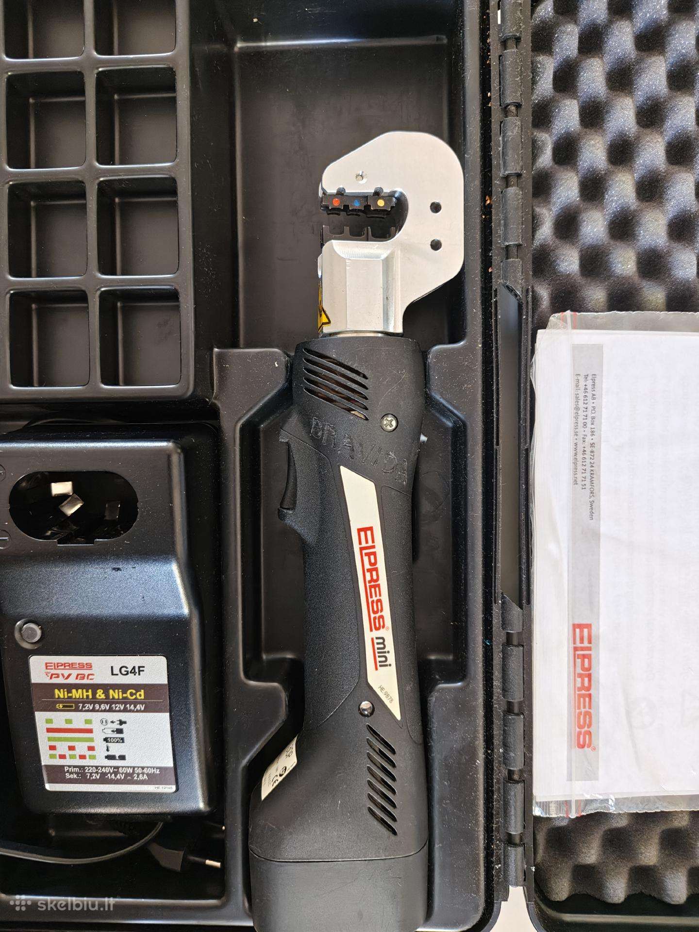 Presavimo irankis elektros kabeliams Elpress Mini