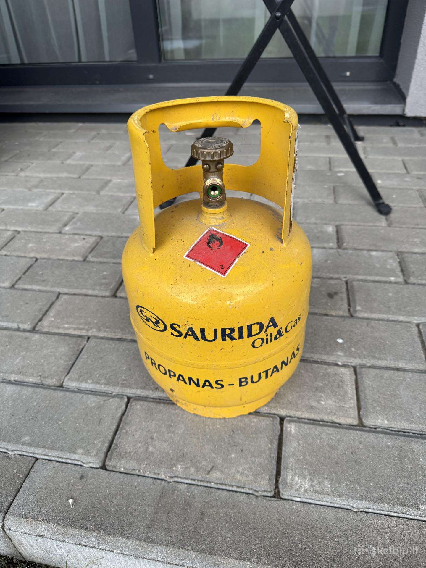 Saurida dujų balionas 7l
