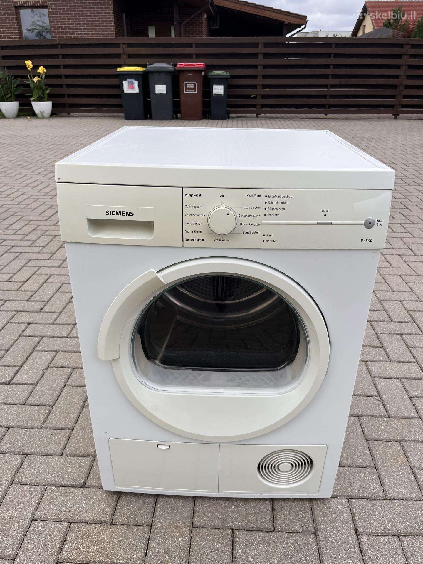 Siemens džiovyklė