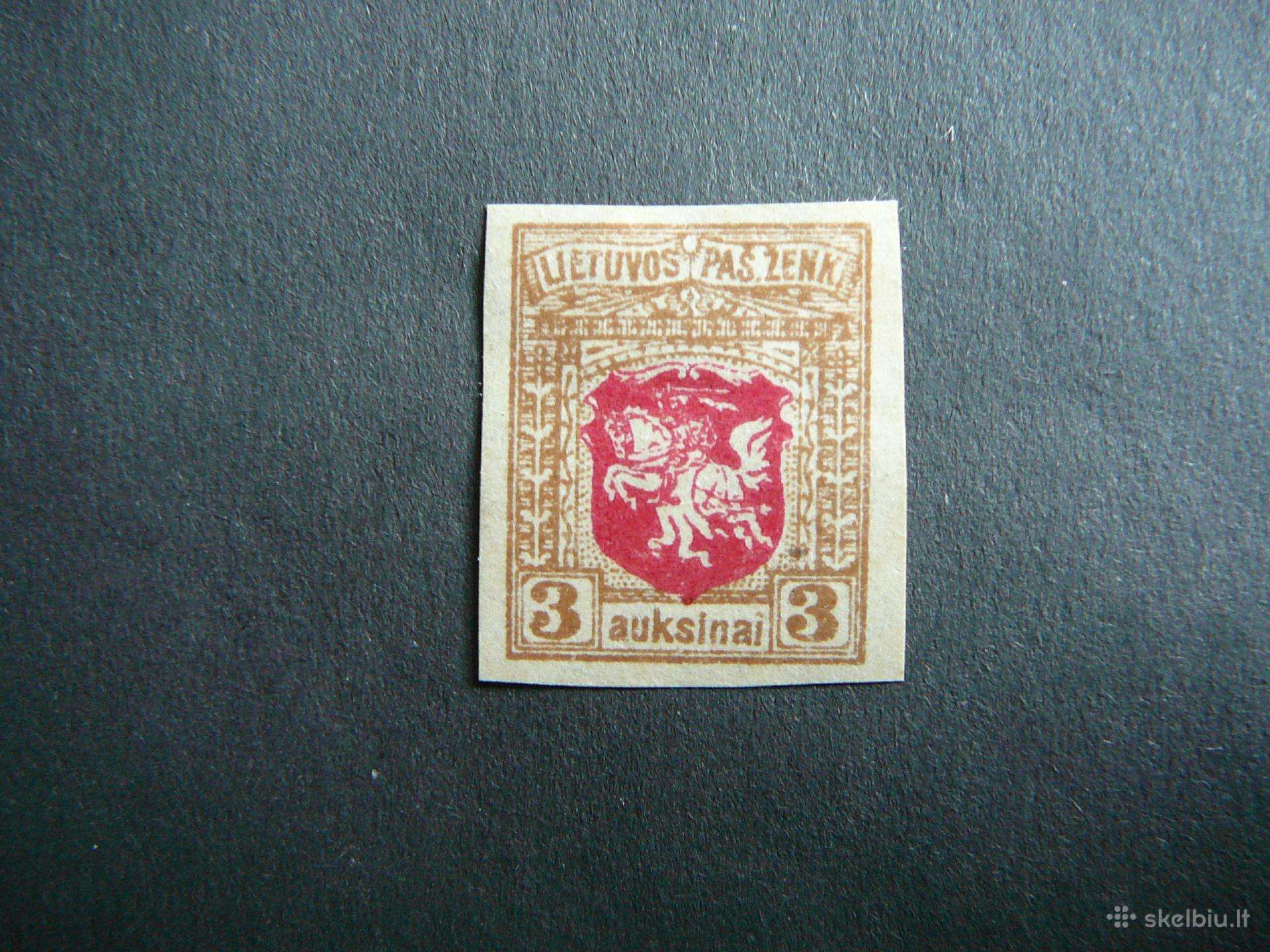 Lietuva 1919 III Berlyno laida Arkliai lit48su