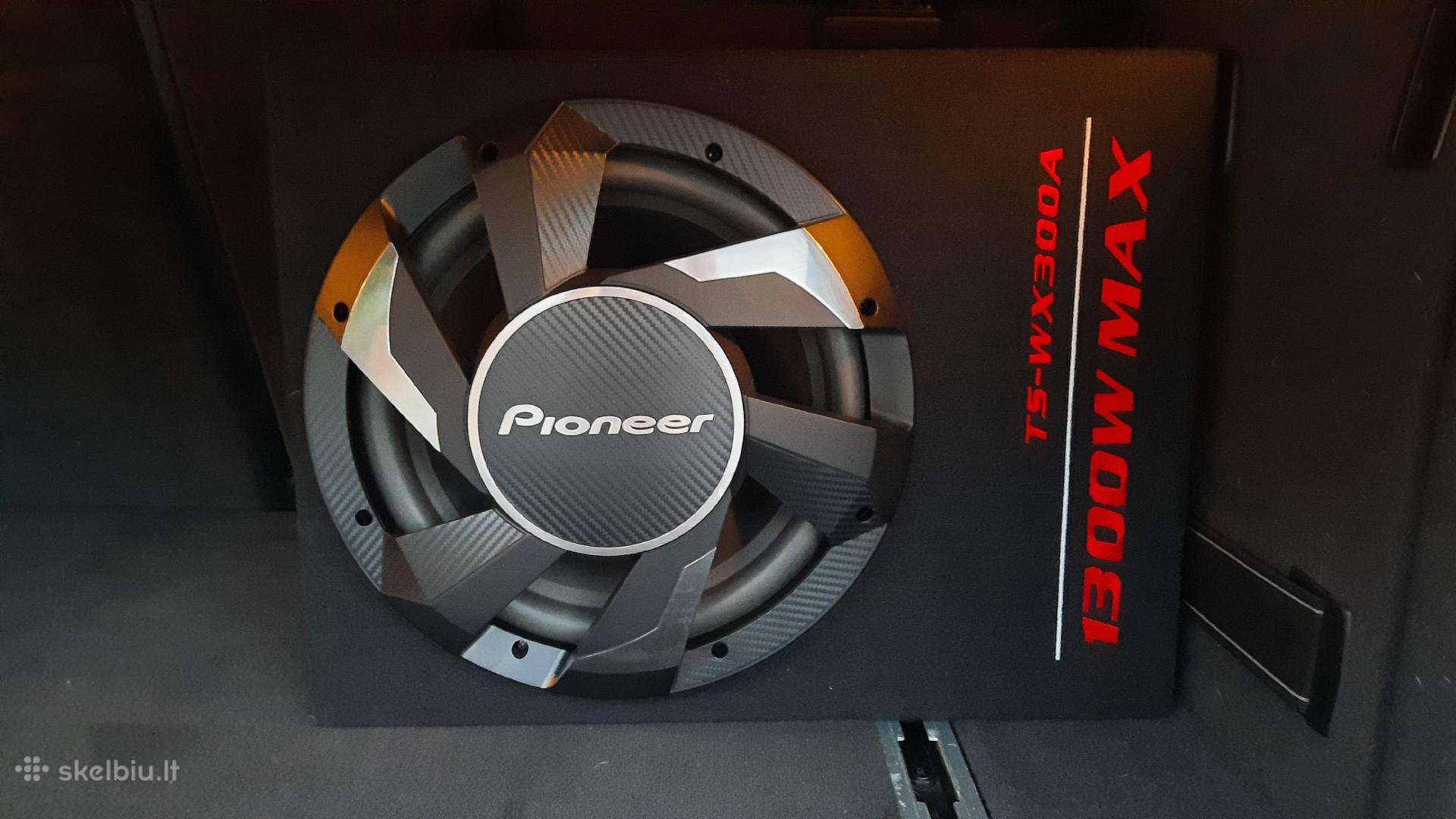 Pioneer bosas, bosavykas, subwoofer. Aktyvus