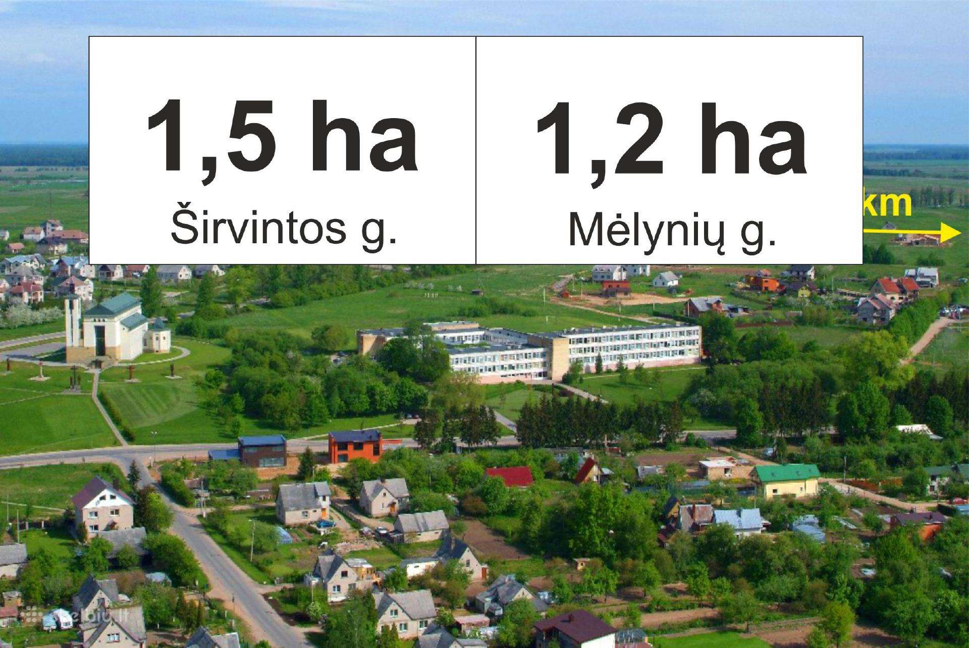 Domeikavoje. Graži vieta įvairiai veiklai. 1,2 ha