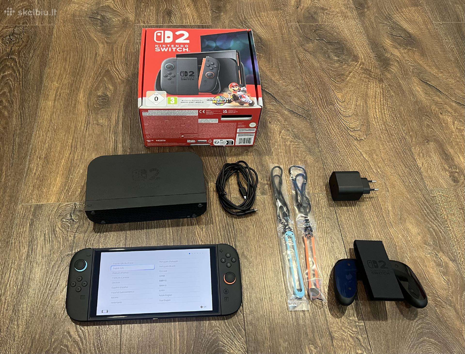 Nintendo Switch 2 Kaip Naujas/su garantija
