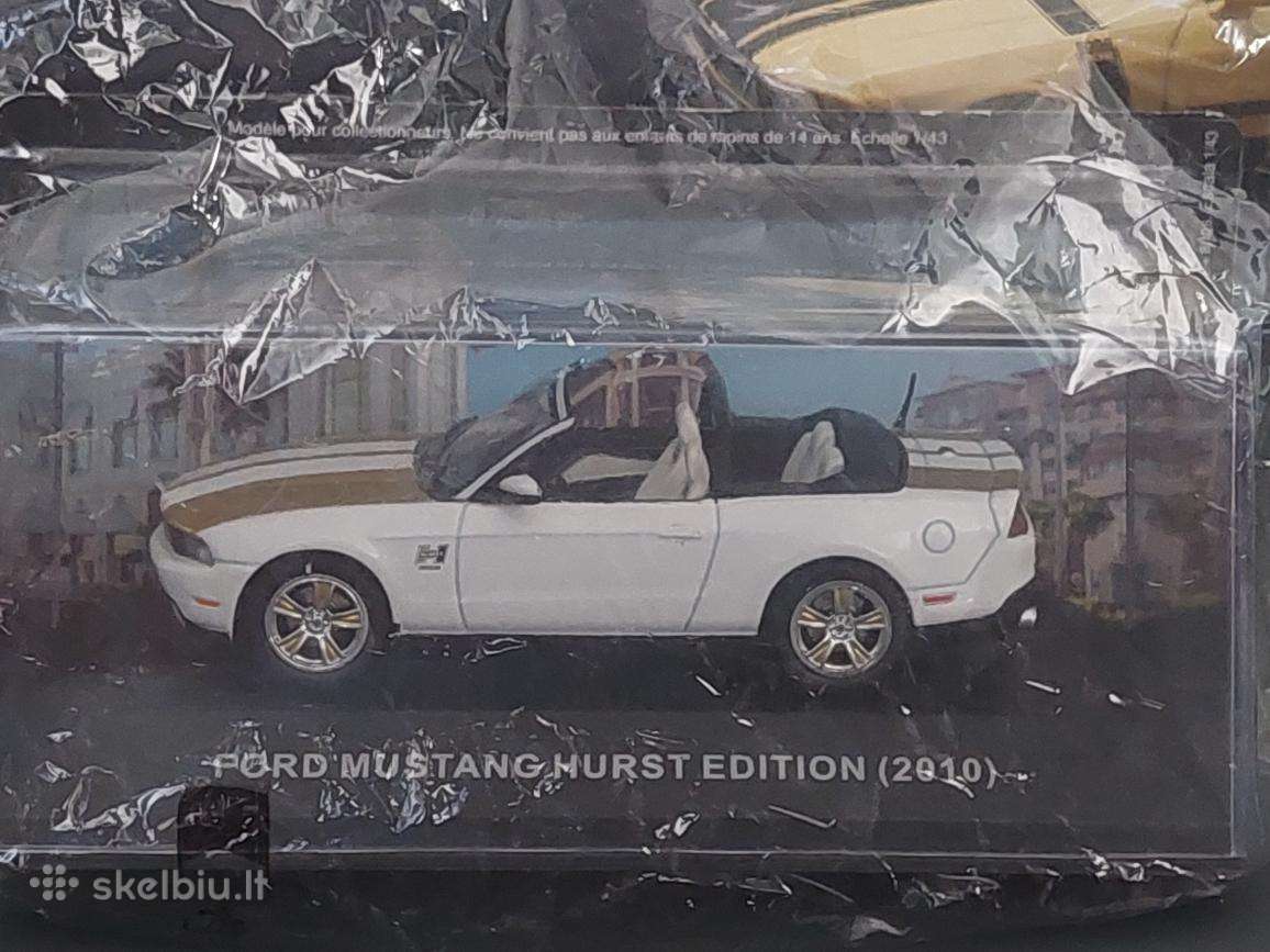 Micro-cars ir Ford Mustang modeliukai 1:43