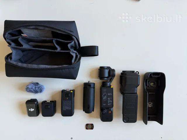 Dji Osmo Pocket 3 Creator Combo – naujas