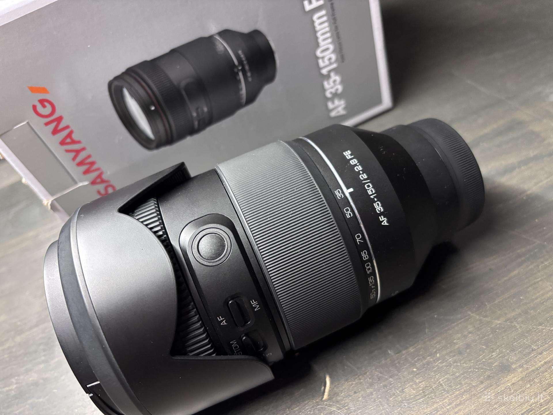Parduodu Samyang Af 35–150mm F2–2.8 Sony Fe