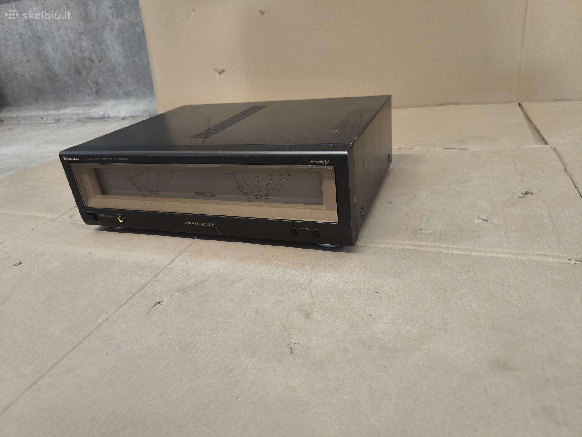 Technics Se-a900 Mark2 ir Technics Se-1000 Referen