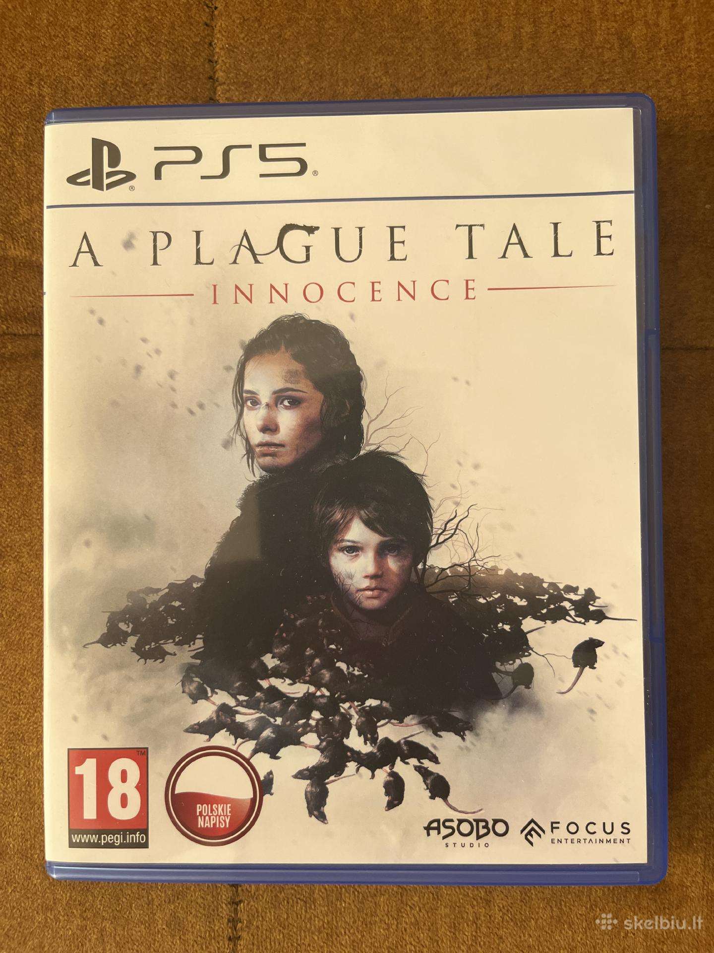 A Plague Tale Innocence Ps5 žaidimas