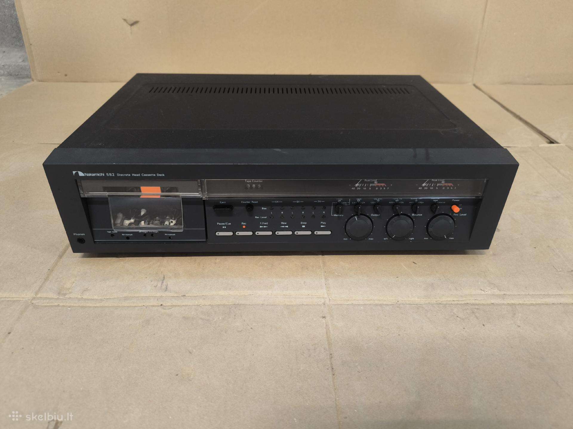 Nakamichi 582 3 galvu deka