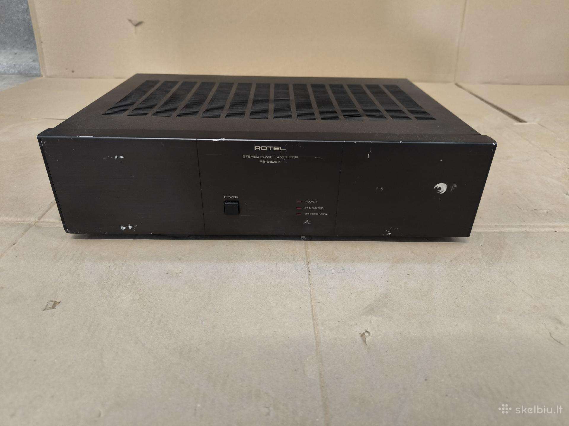 Rotel Rb980bx ir Nad 916 galios stiprintuvai