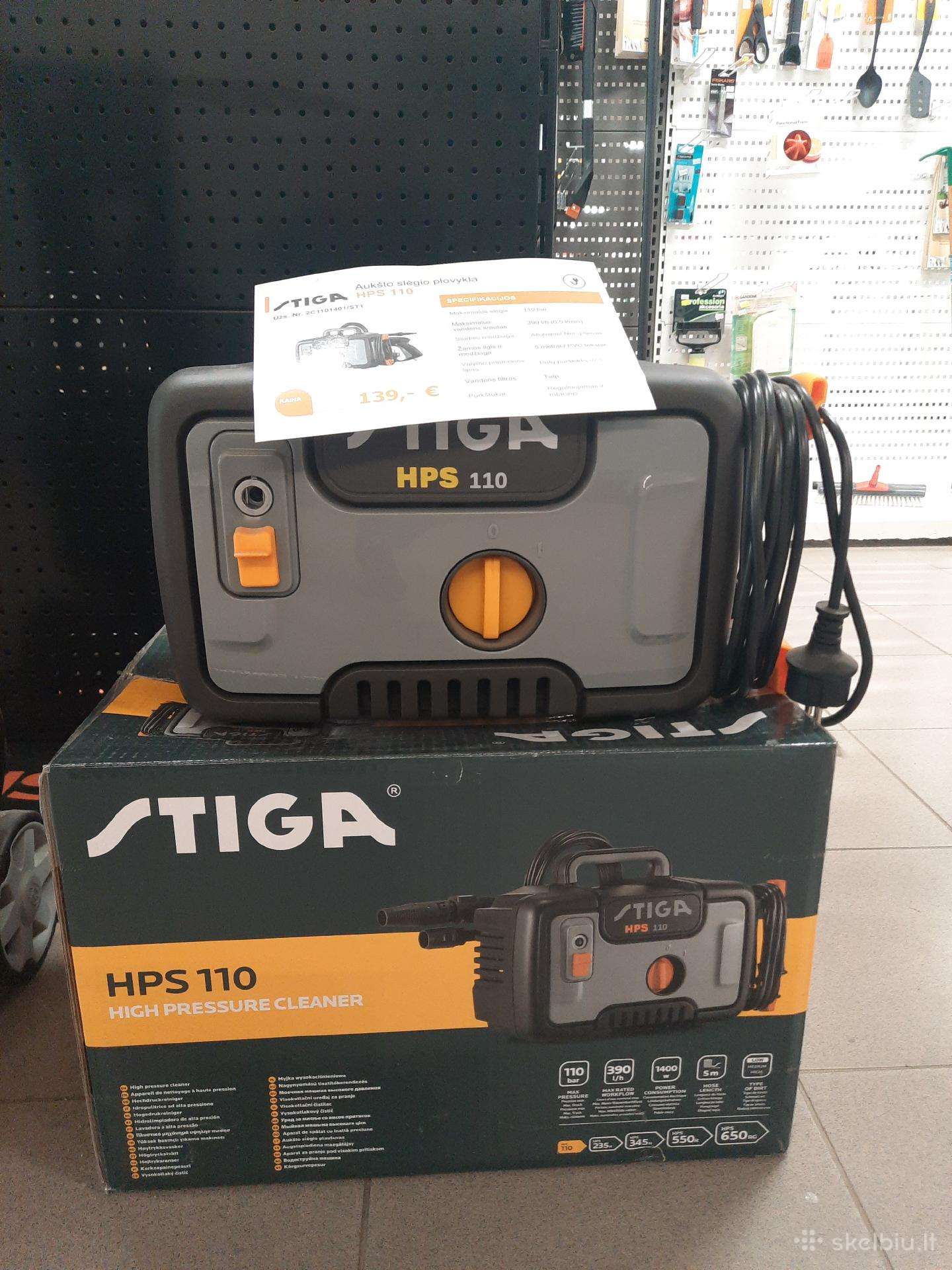 Parduodama Nauja Plovykla Stiga Hps110