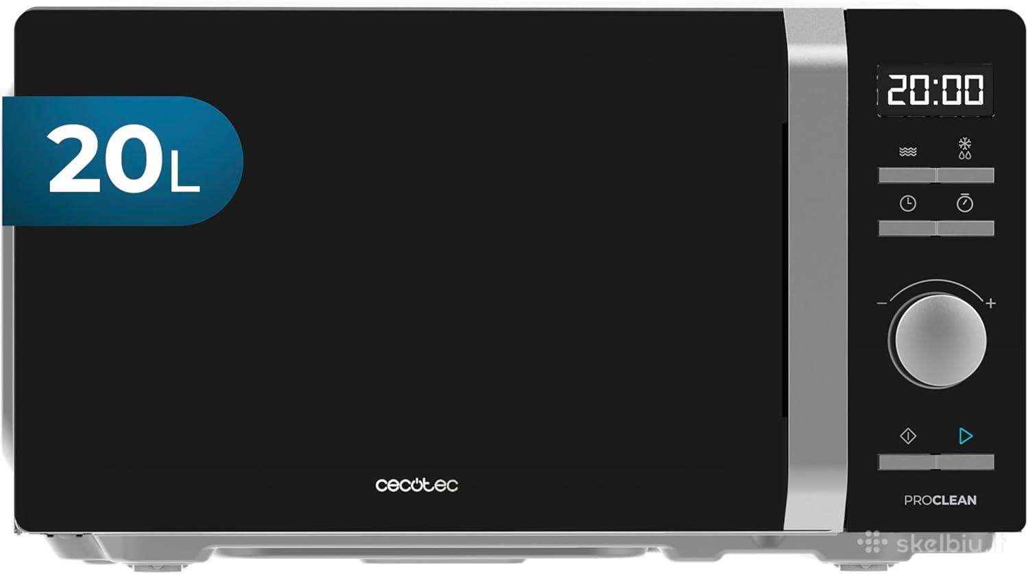 Cecotec Proclean 5010 mikrobangų krosnelė 20 l