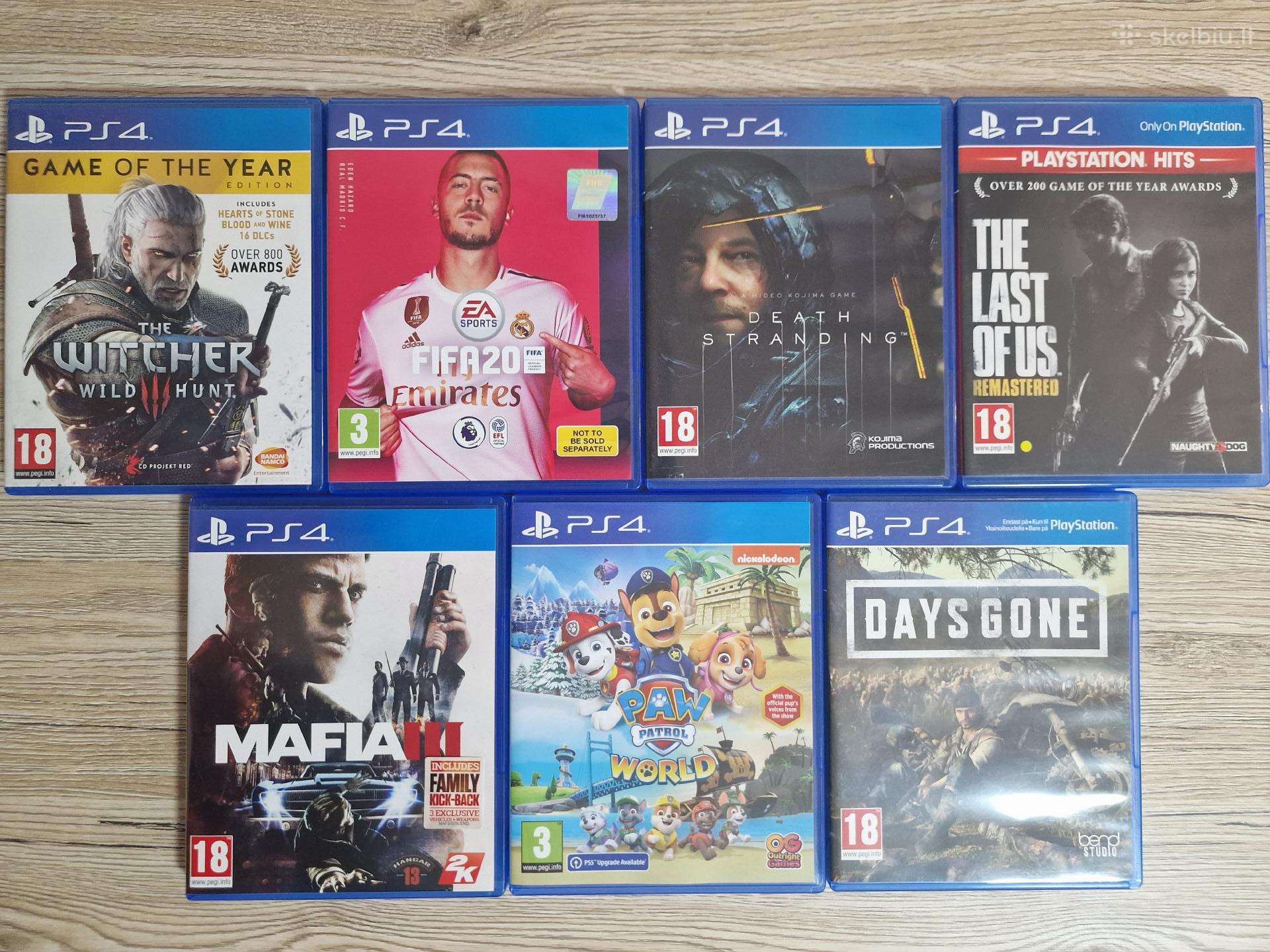 Ps4 žaidimai
