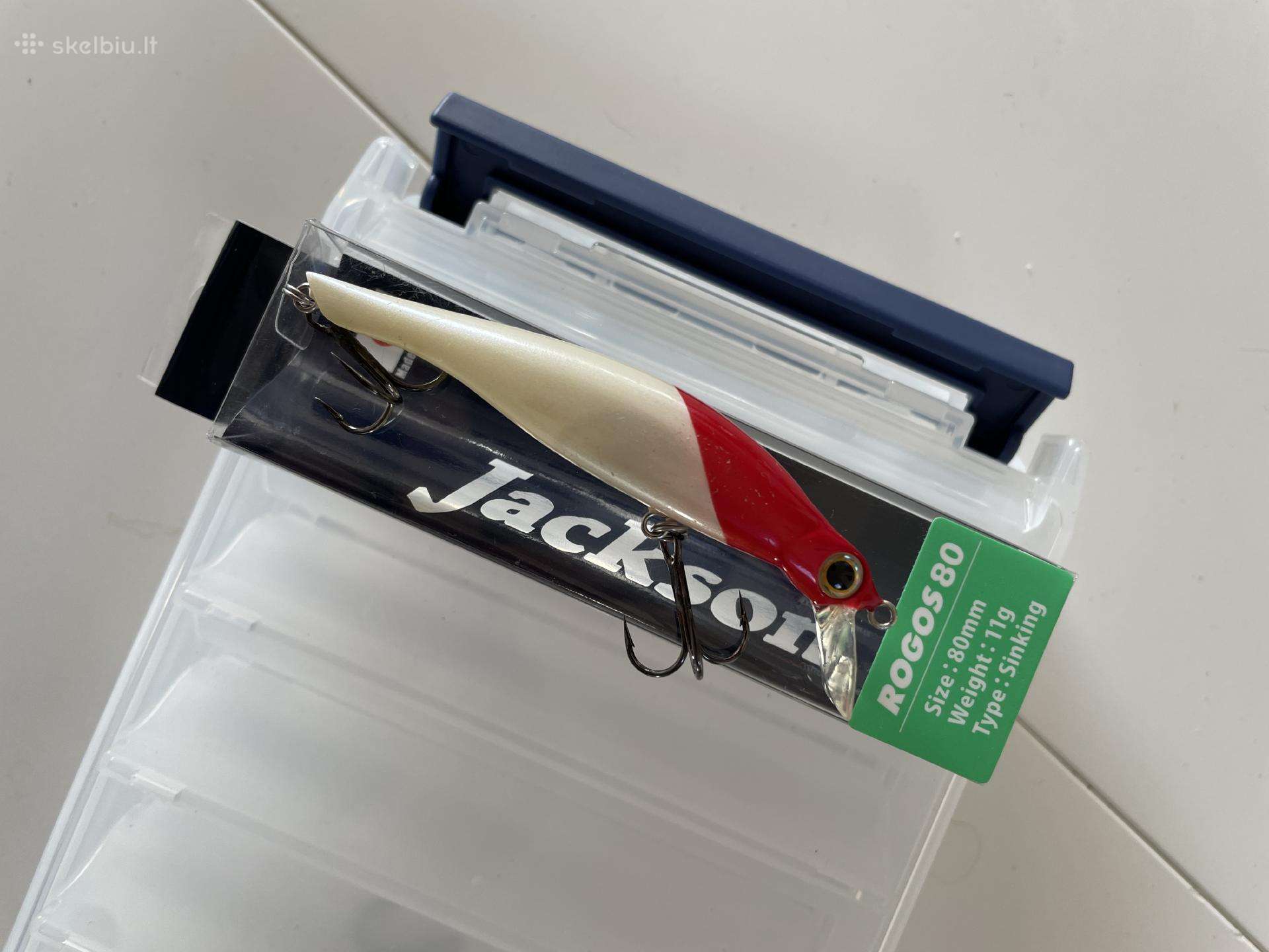 Jackson Rogos 80 11g vobleris raudongalvis