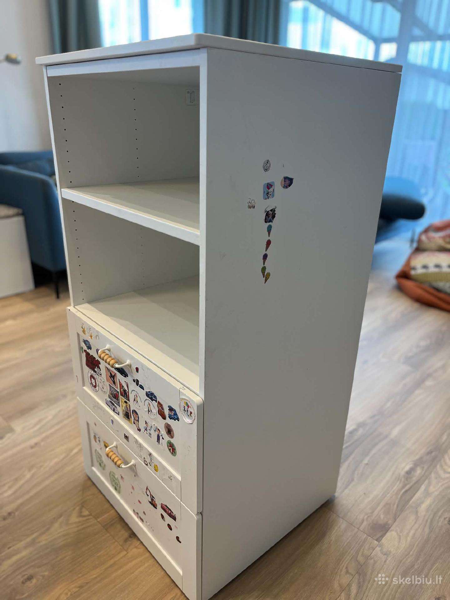 Ikea Smstad / Platsa Knygų spinta, balta