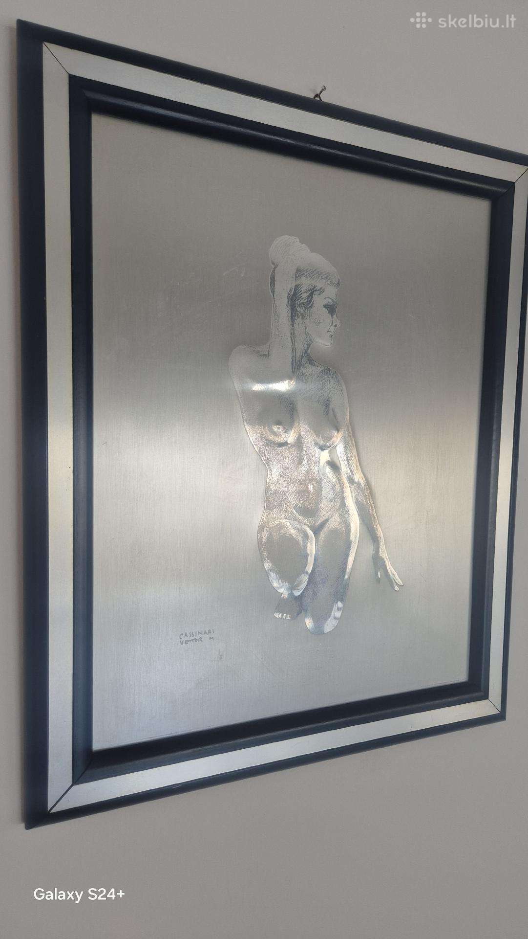 Marcello Vettor Nr. 307/1000 metalo realjefas