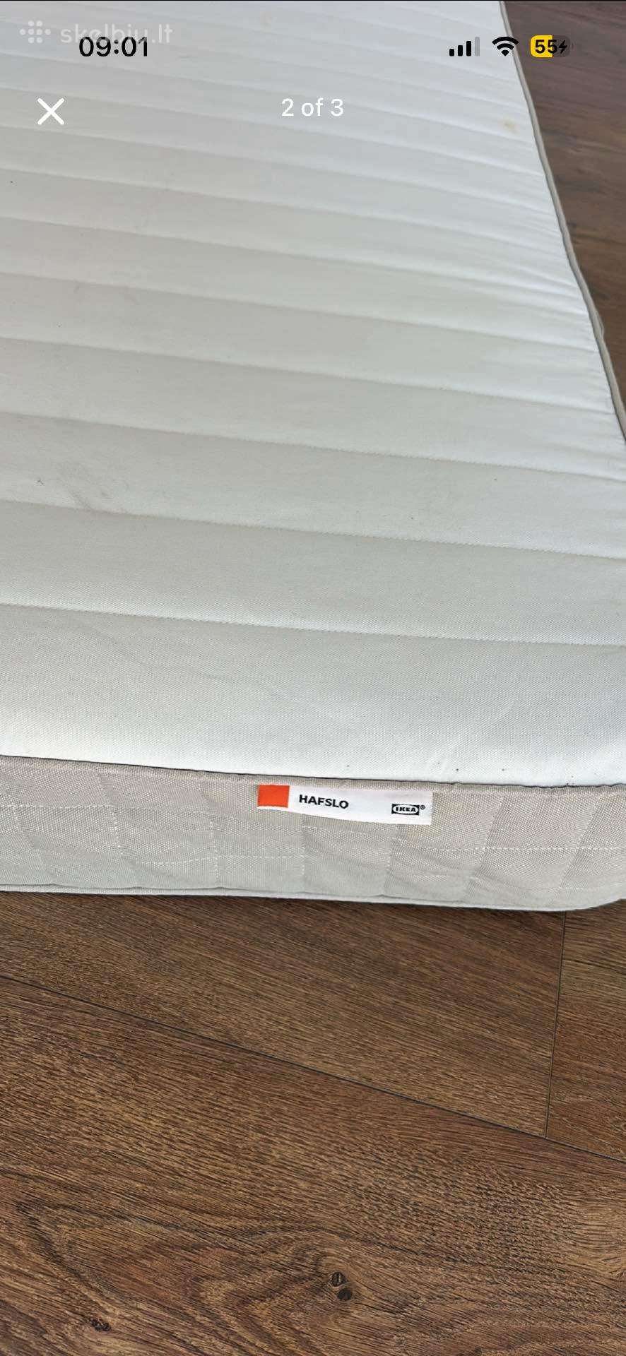 Spyruoklinis Ikea čiužinys