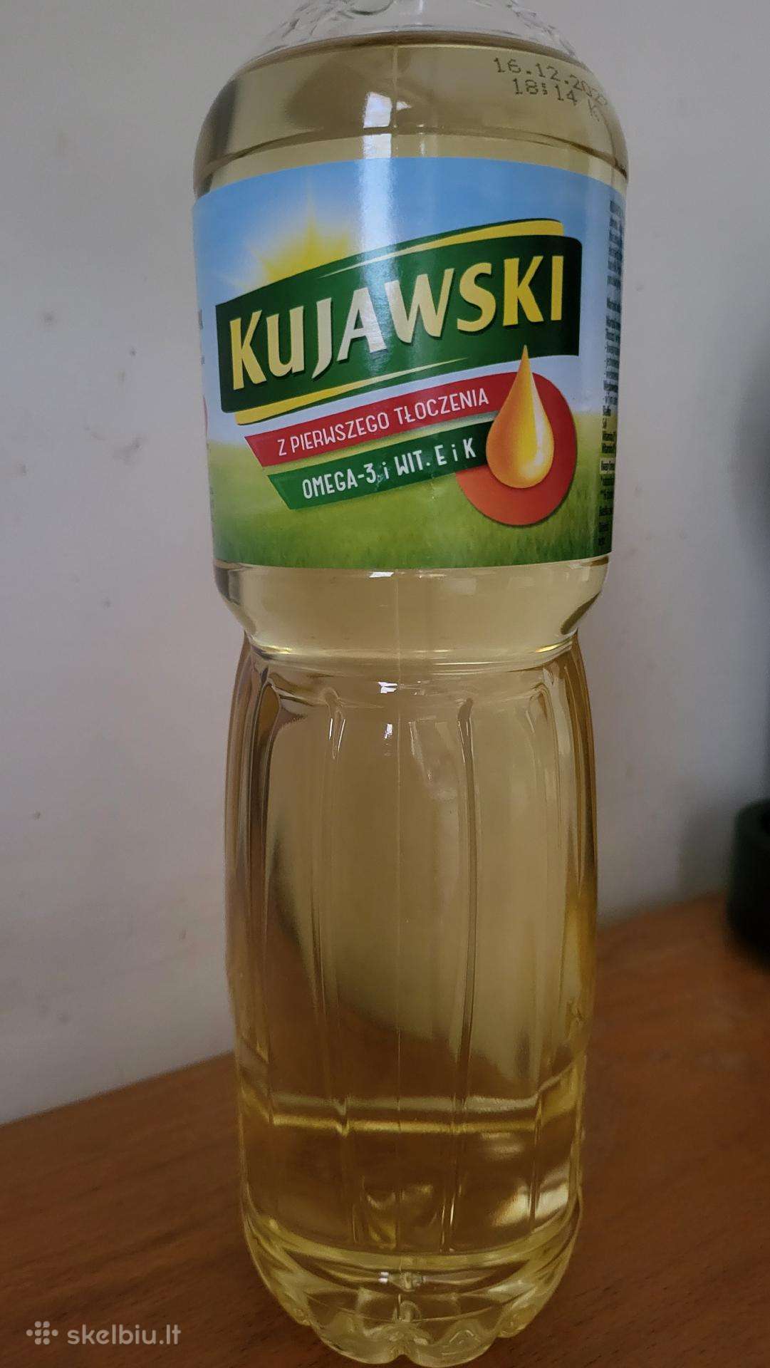 Parduodamas aliejus (rapsų ir saulėgrąžų)