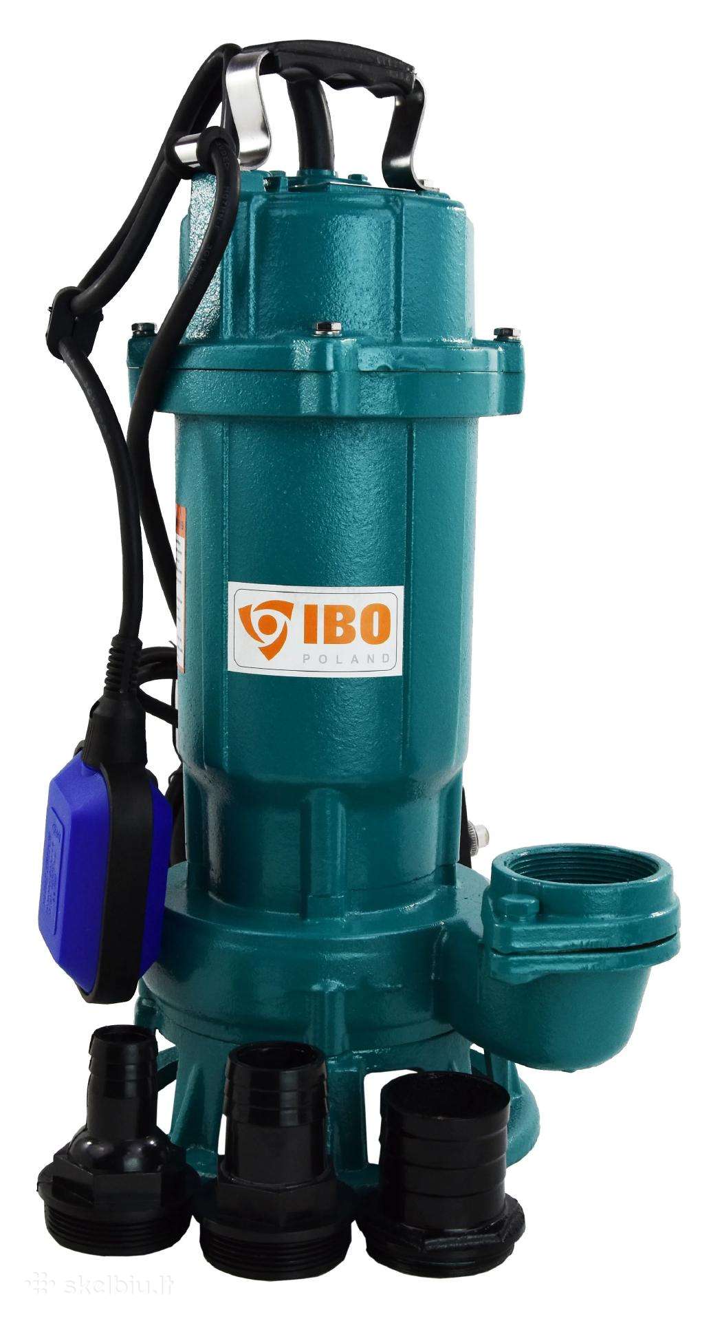Fekalinis siurblys Ibo Furiatka 1500